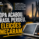 A COPA ACABOU. O BRASIL PERDEU. AS ELEIÇÕES COMEÇARAM. 39 A COPA ACABOU. O BRASIL PERDEU. AS ELEIÇÕES COMEÇARAM.