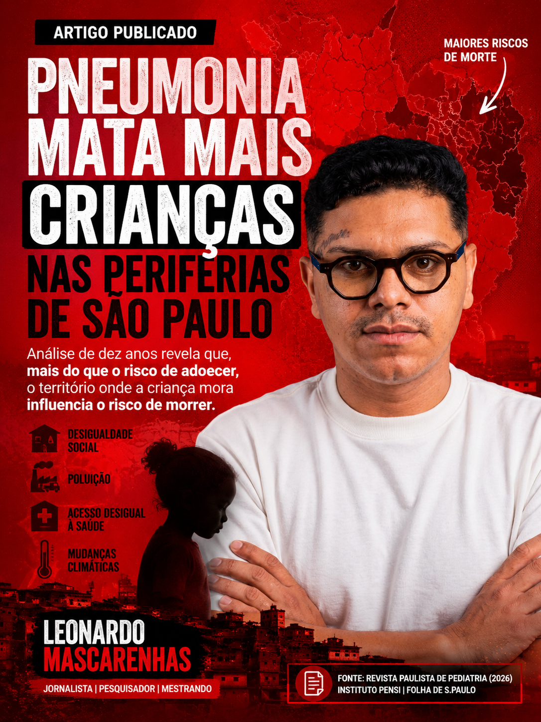 PNEUMONIA MATA MAIS CRIANÇAS NAS PERIFERIAS DE SÃO PAULO E ESTUDO APONTA INFLUÊNCIA DAS DESIGUALDADES URBANAS 33 PNEUMONIA MATA MAIS CRIANÇAS NAS PERIFERIAS DE SÃO PAULO E ESTUDO APONTA INFLUÊNCIA DAS DESIGUALDADES URBANAS