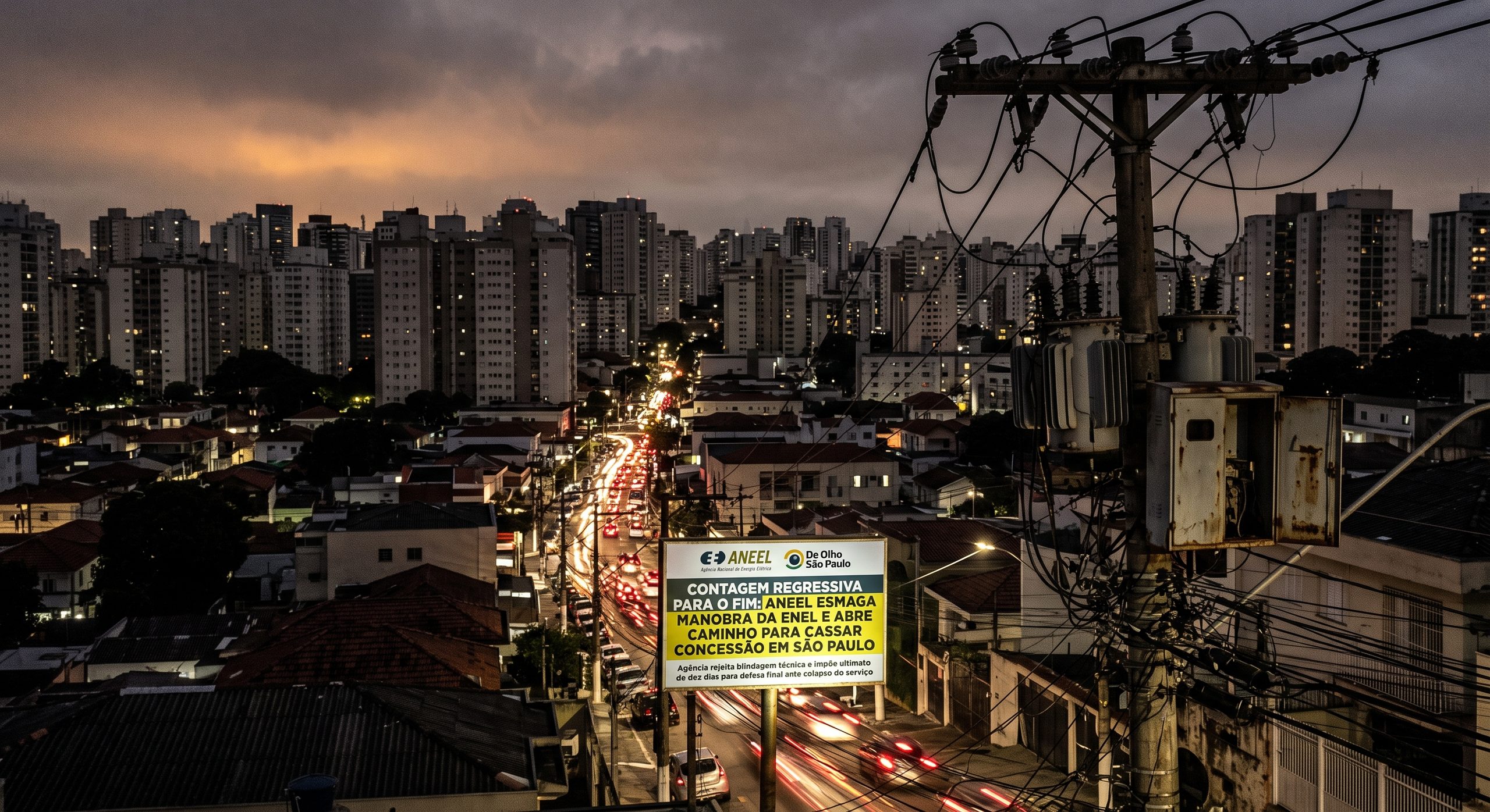 CONTAGEM REGRESSIVA PARA O FIM: ANEEL ESMAGA MANOBRA DA ENEL E ABRE CAMINHO PARA CASSAR CONCESSÃO EM SÃO PAULO 33 CONTAGEM REGRESSIVA PARA O FIM: ANEEL ESMAGA MANOBRA DA ENEL E ABRE CAMINHO PARA CASSAR CONCESSÃO EM SÃO PAULO