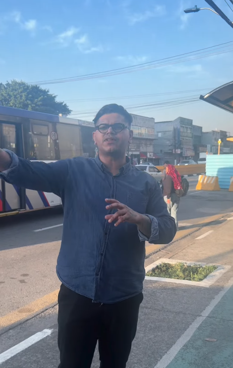 LEONARDO MASCARENHAS DENUNCIA SABESP AO MINISTÉRIO PÚBLICO POR DEMORA EM OBRA AO LADO DO TERMINAL DIADEMA